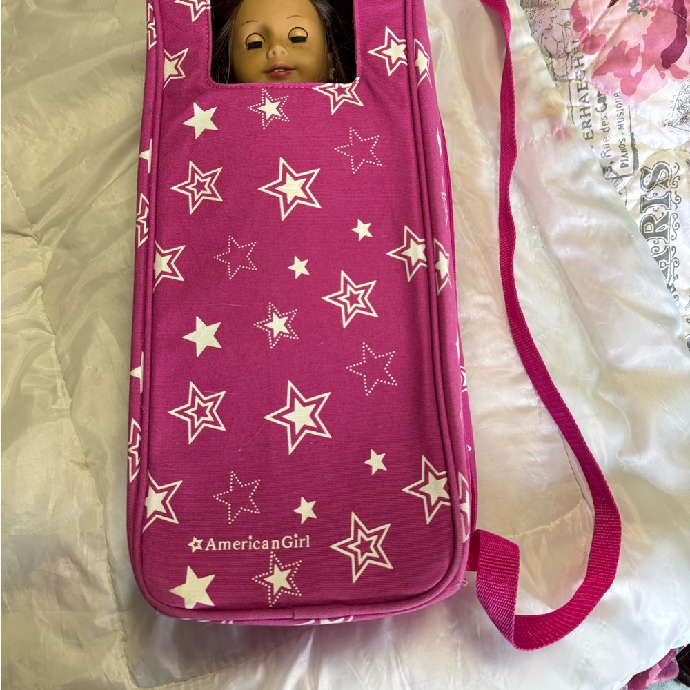 American Girl Purple and White Cheerleader Doll - Picture 11 of 12